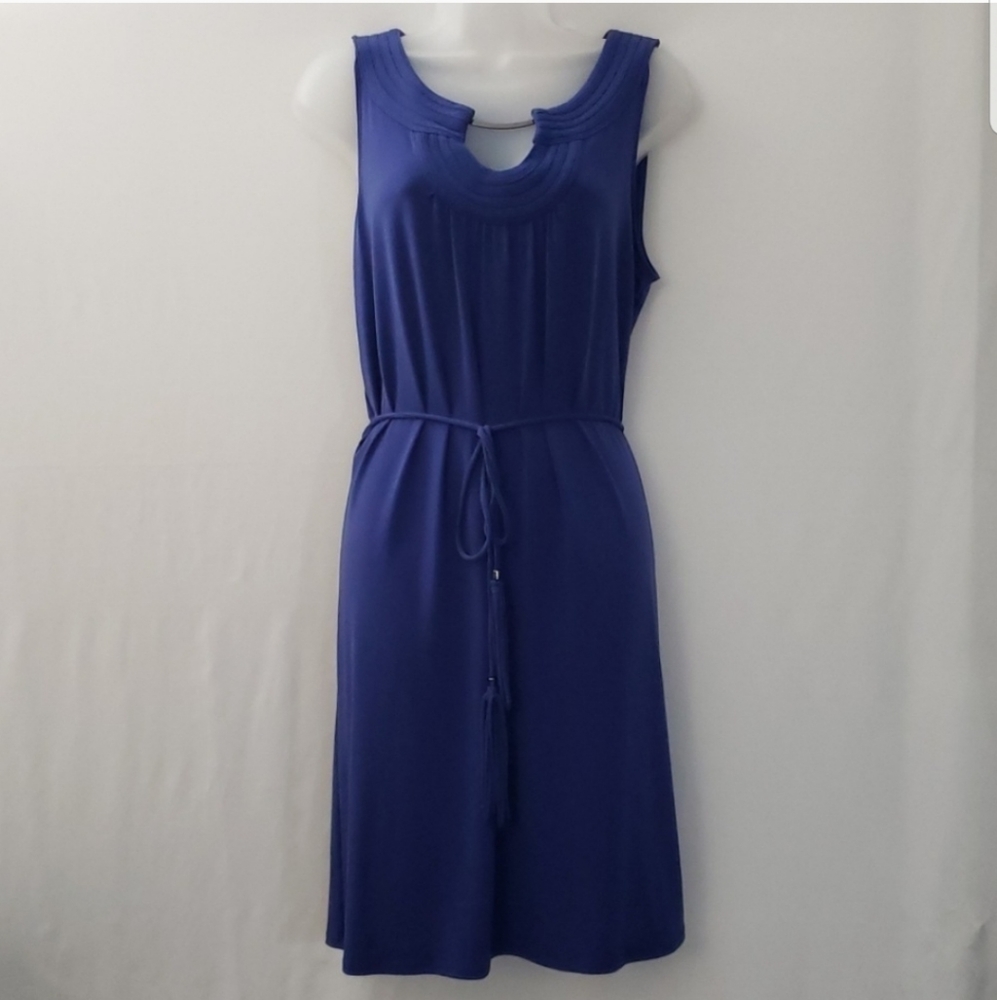 COPY - DANA BUCHMAN Midnight Blue Dress